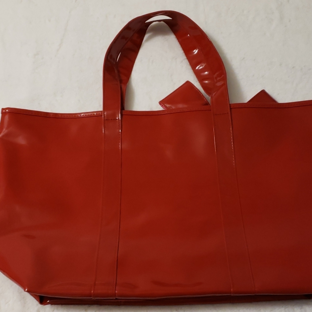 💥*FINAL MARKDOWN**Victoria Secret red/pink bag - Picture 3 of 7
